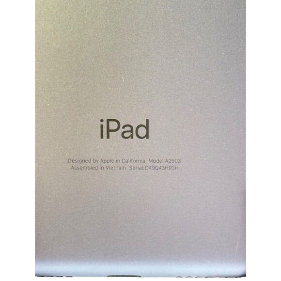 Unlocked Apple iPad 9th Gen A2603 64GB Wi-Fi + 5G 10.2 in - Space Gray - Picture 7 of 7
